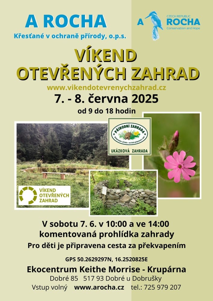 Plakát přírodní zhrady 2025